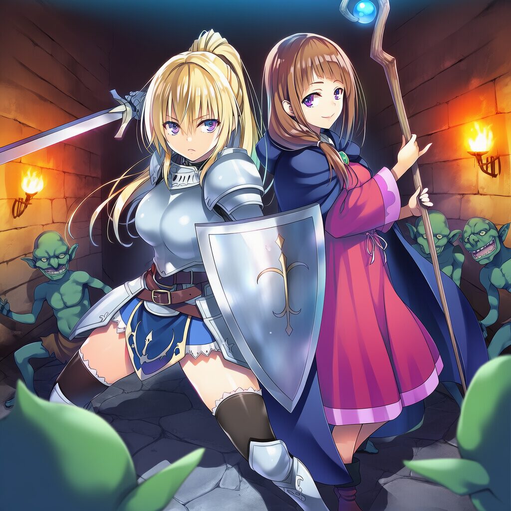 イラスト投稿 - ここは任して先に行け