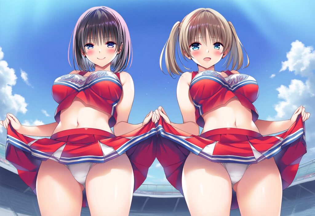 イラスト投稿 - チアガールイラスト