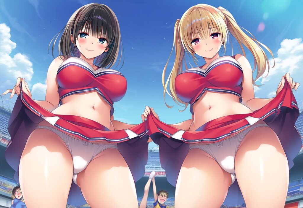 イラスト投稿 - チアガールイラスト