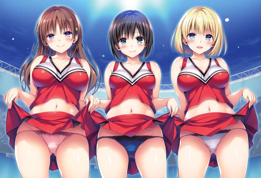 イラスト投稿 - チアガールイラスト