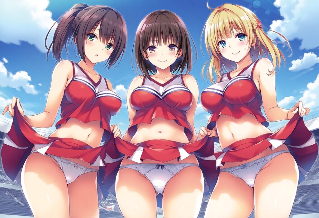 イラスト投稿 - チアガールイラスト