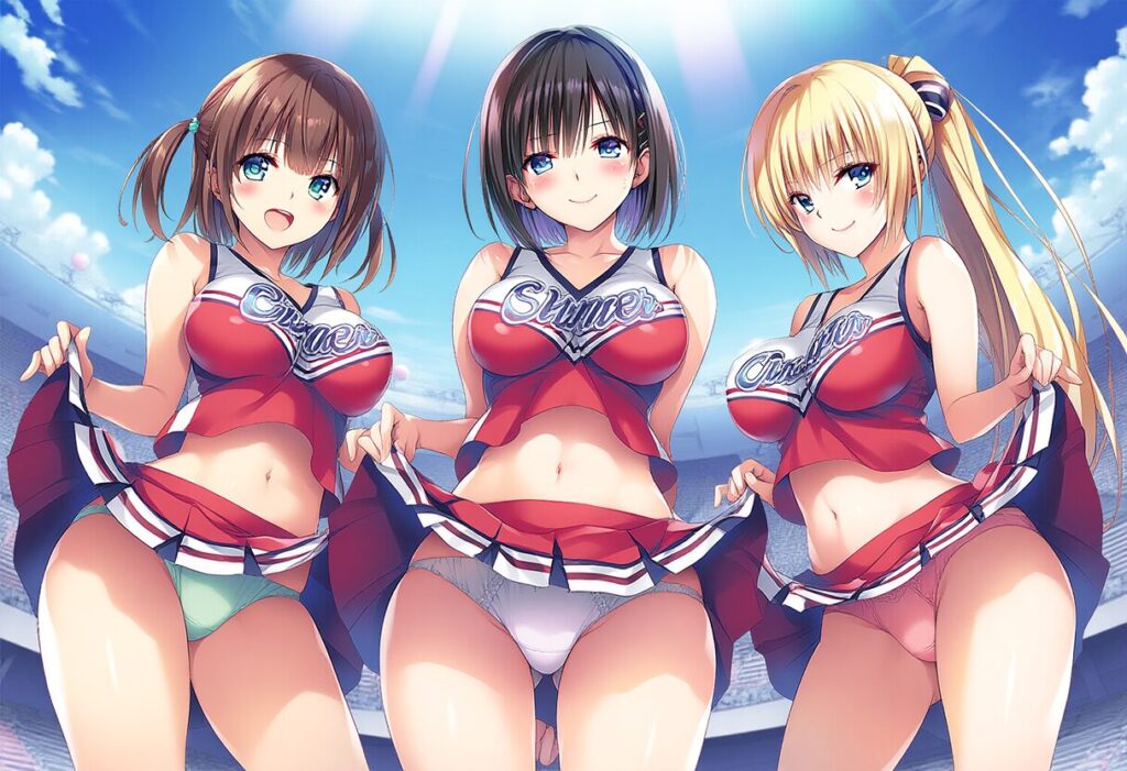 イラスト投稿 - チアガールイラスト