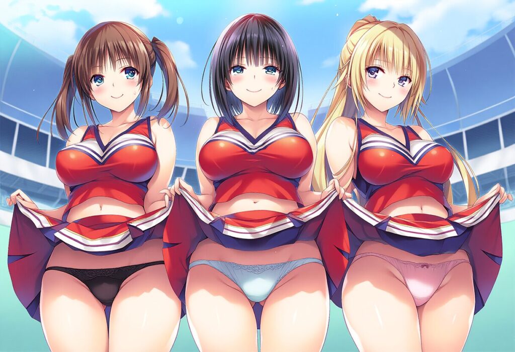 イラスト投稿 - チアガールイラスト