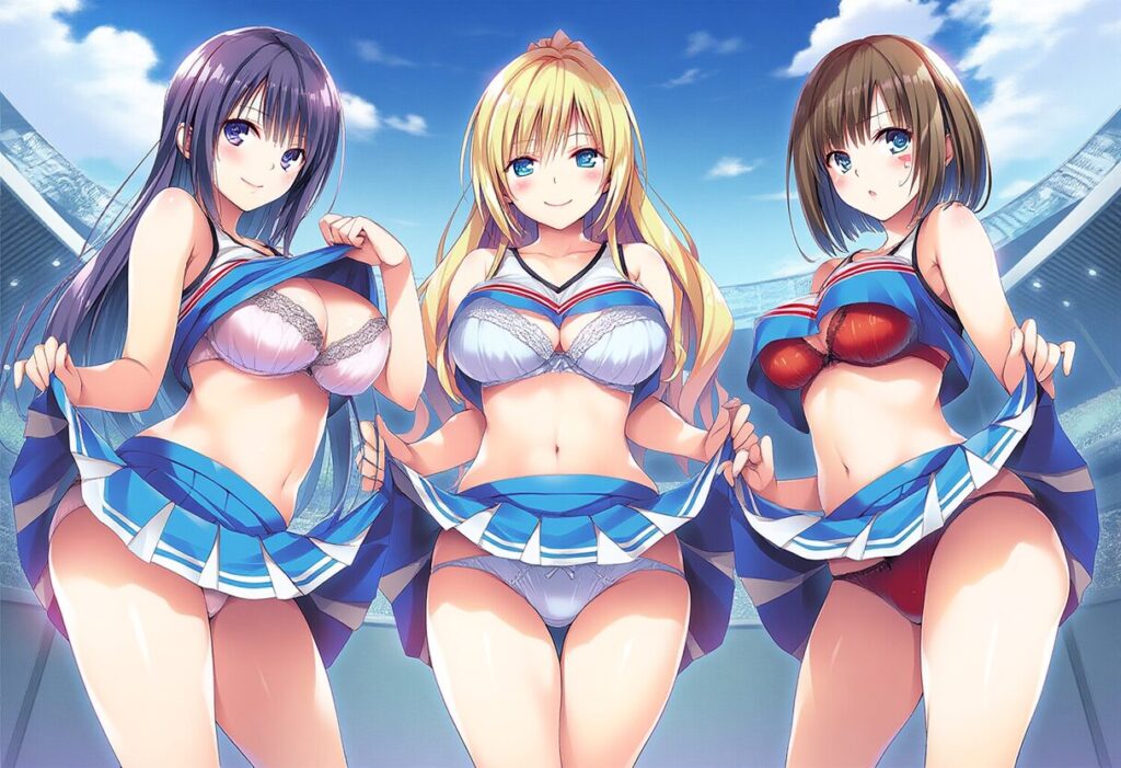 イラスト投稿 - チアガールイラスト