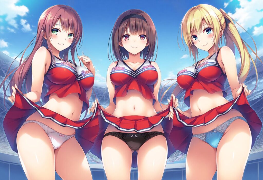 イラスト投稿 - チアガールイラスト