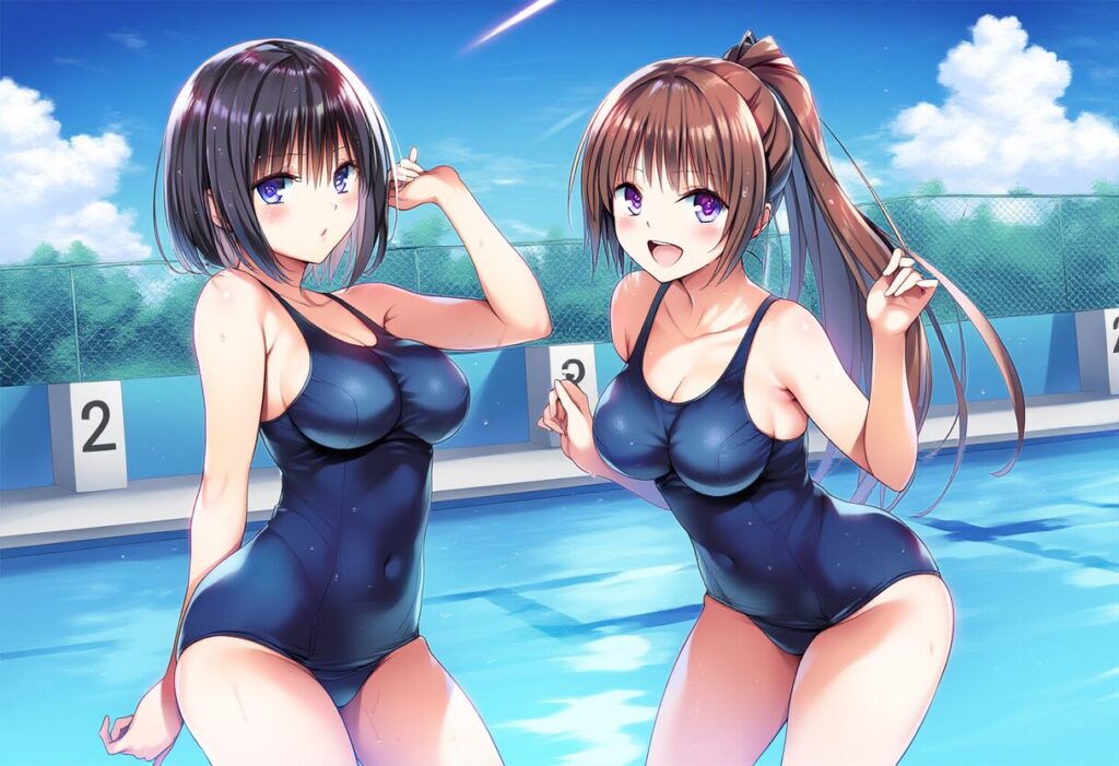 イラスト投稿 - スク水イラスト