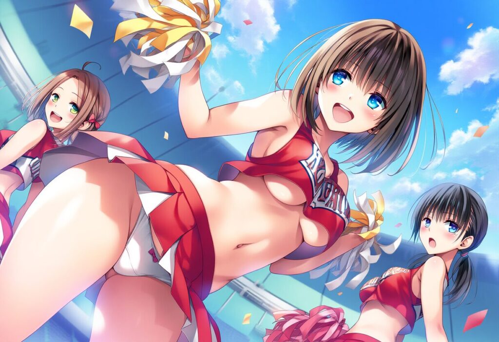 イラスト投稿 - チアガールイラスト