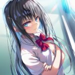 制服の隙間から