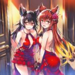 イケメン達のヤリ部屋にアンスリアを招待するニーア