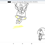 おしっこしみていく